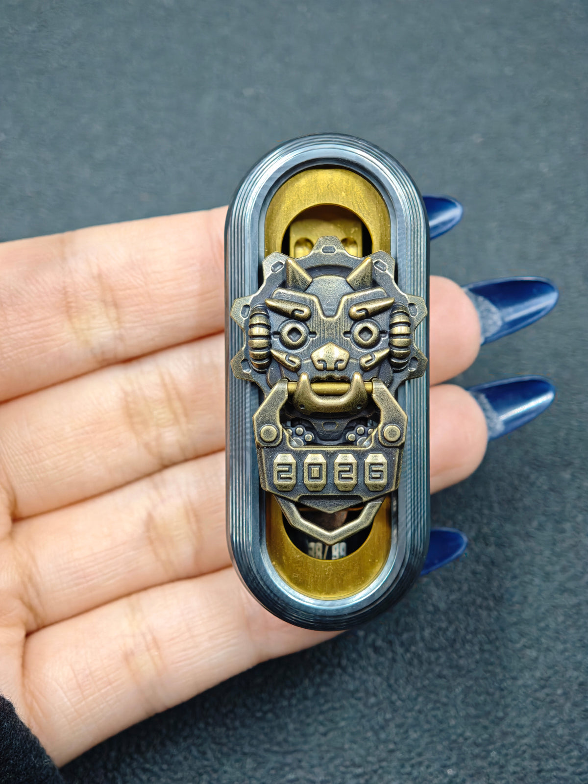 Popping Damasteel PVD Coated