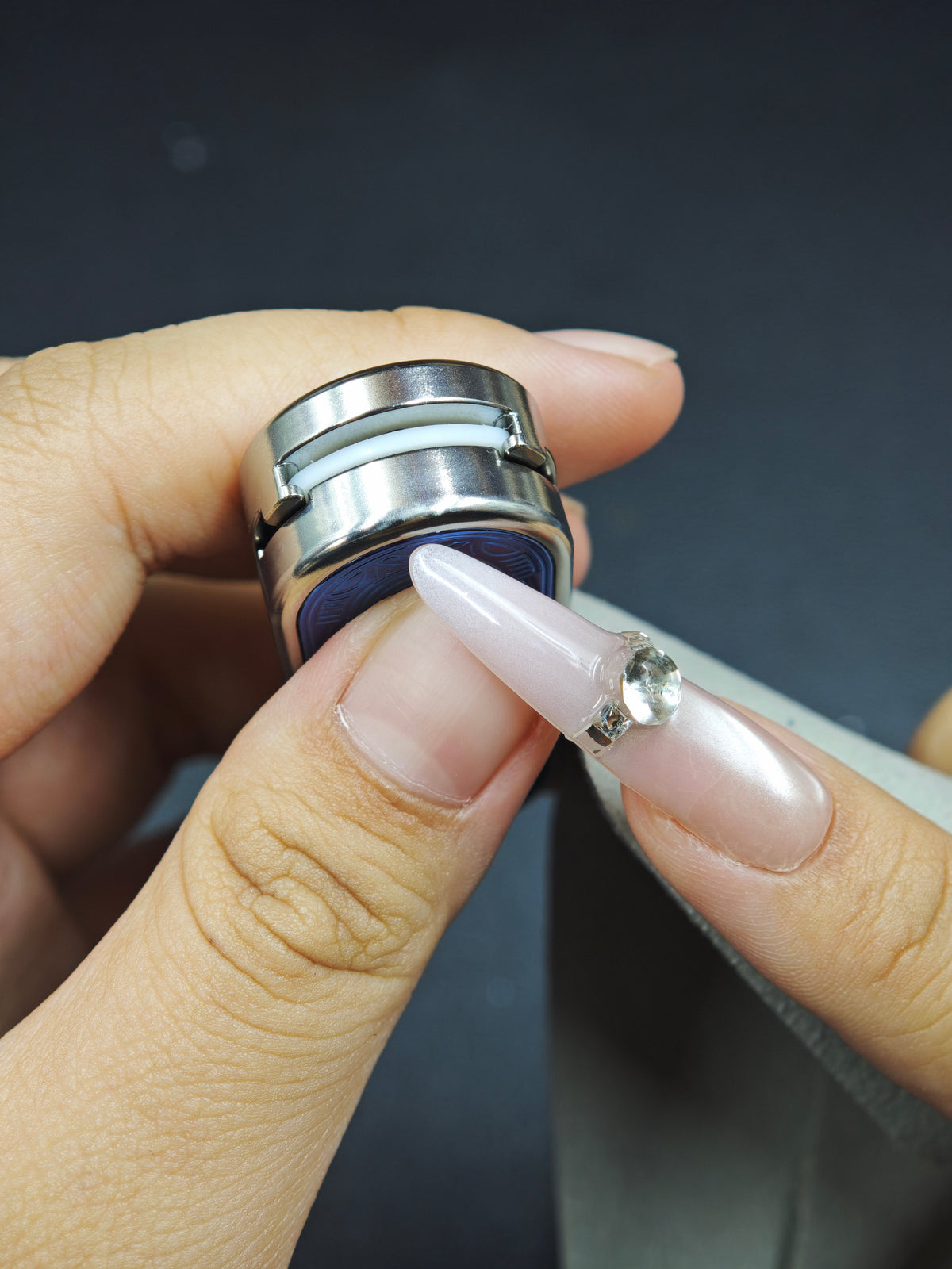 Ming Yin Titanium Engraved