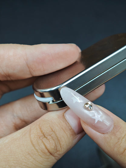 Ming Yin Titanium Engraved