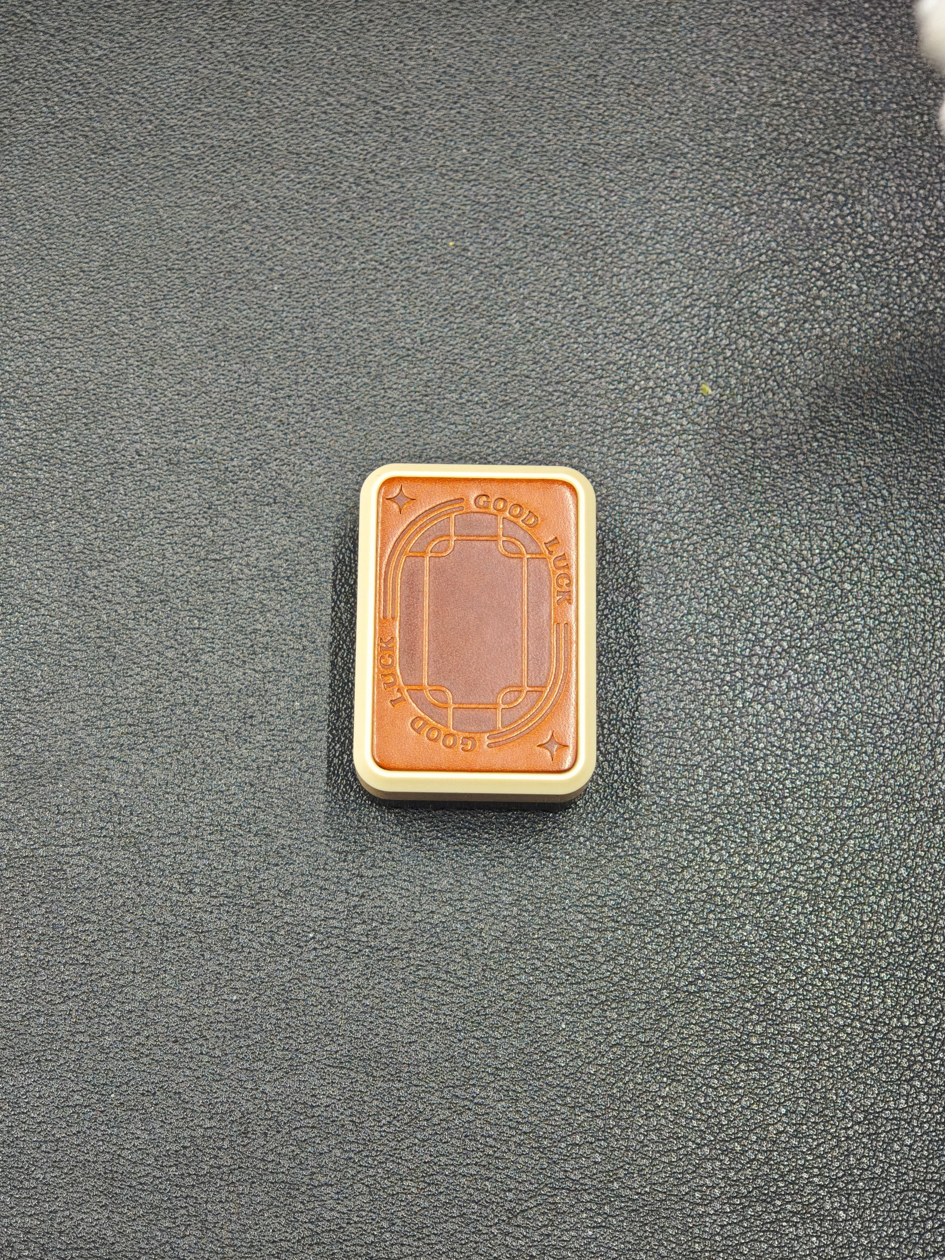 White Board Mahjong PEEK Redwood