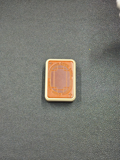 White Board Mahjong PEEK Redwood