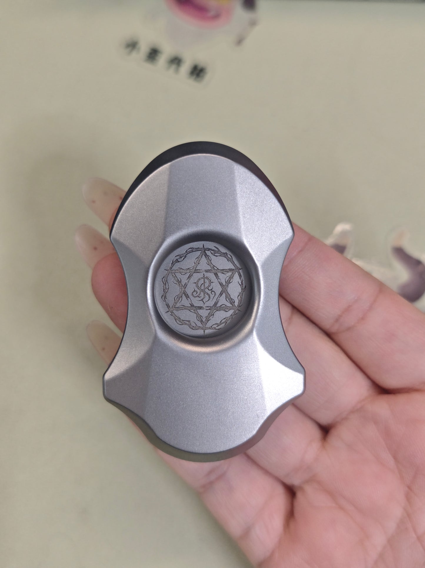 Wufeng Knuckle Pry Bar Titanium