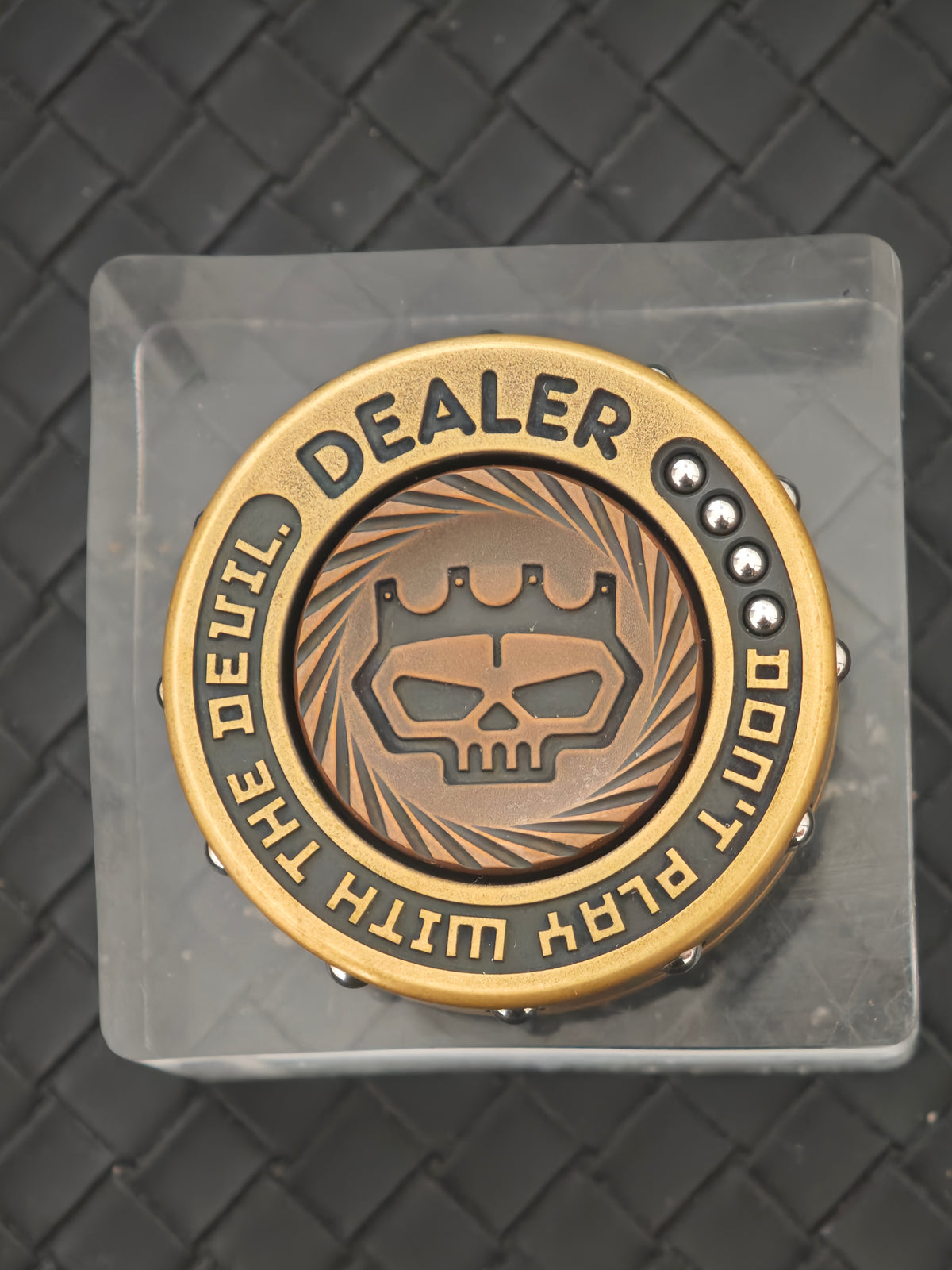Dealer Button Copper