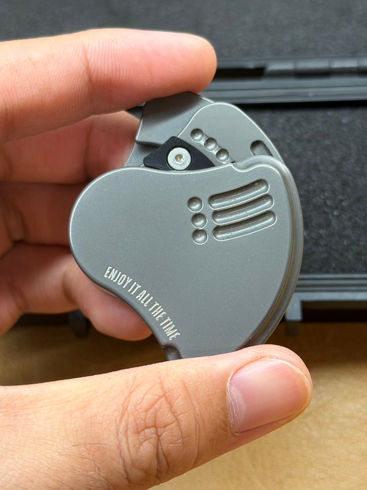 Balled Shell Stainless Steel PVD Coated Stonewashed