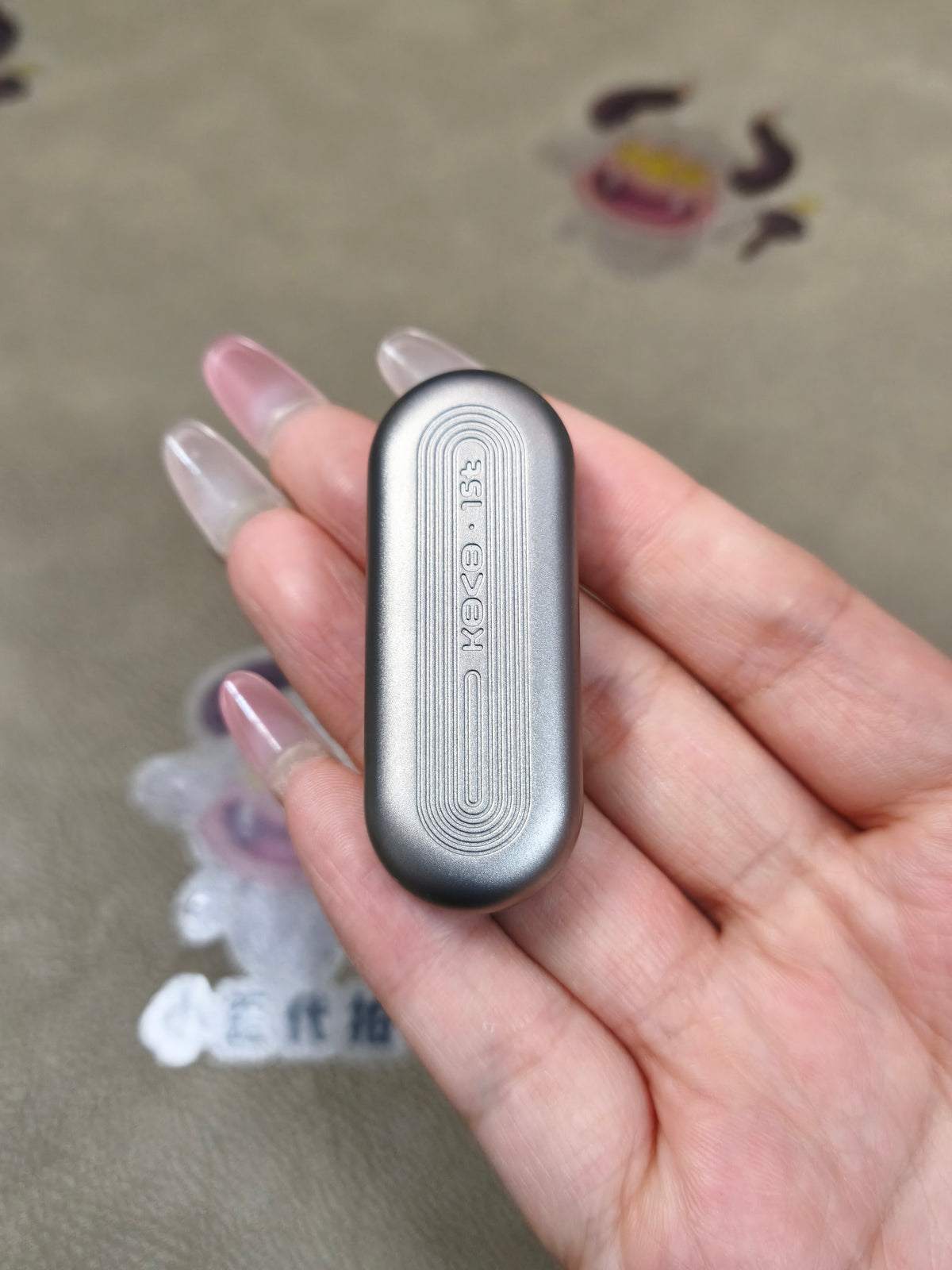 Floating Cloud Titanium Blasted