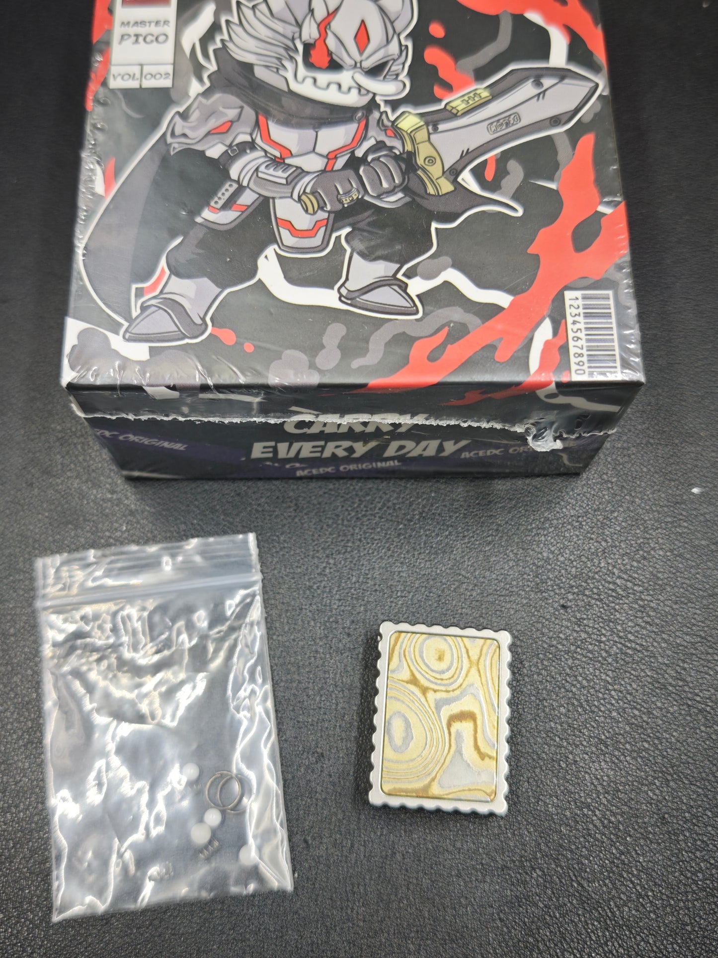 ACEdc Mech Stamp Stainless Steel