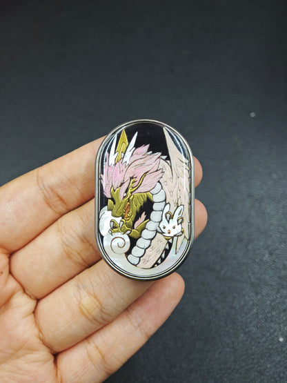 Couture Dragon Rhythm Titanium Resin-Sealed