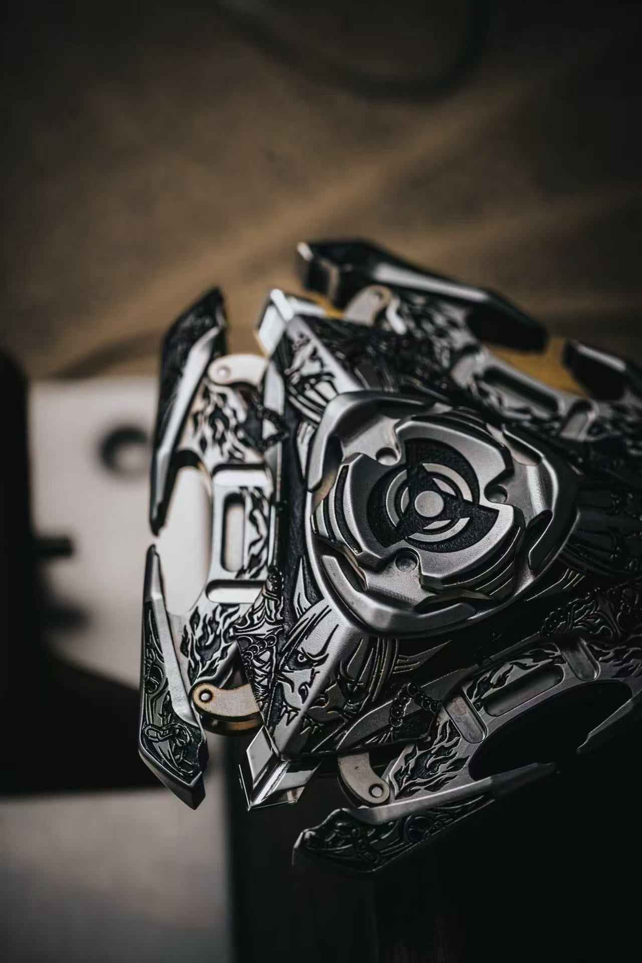 Freak Mech Studio Blade Zirconium Engraved