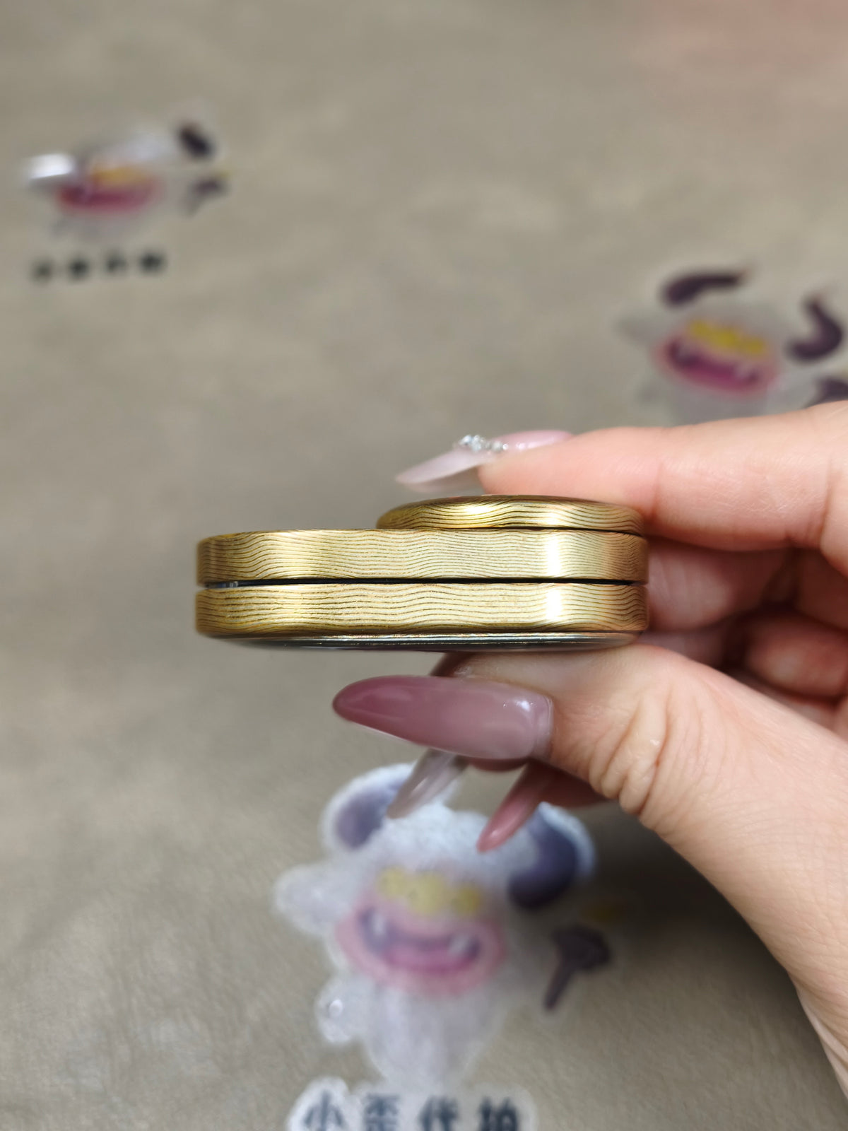 MIX Mokume Resin-Sealed