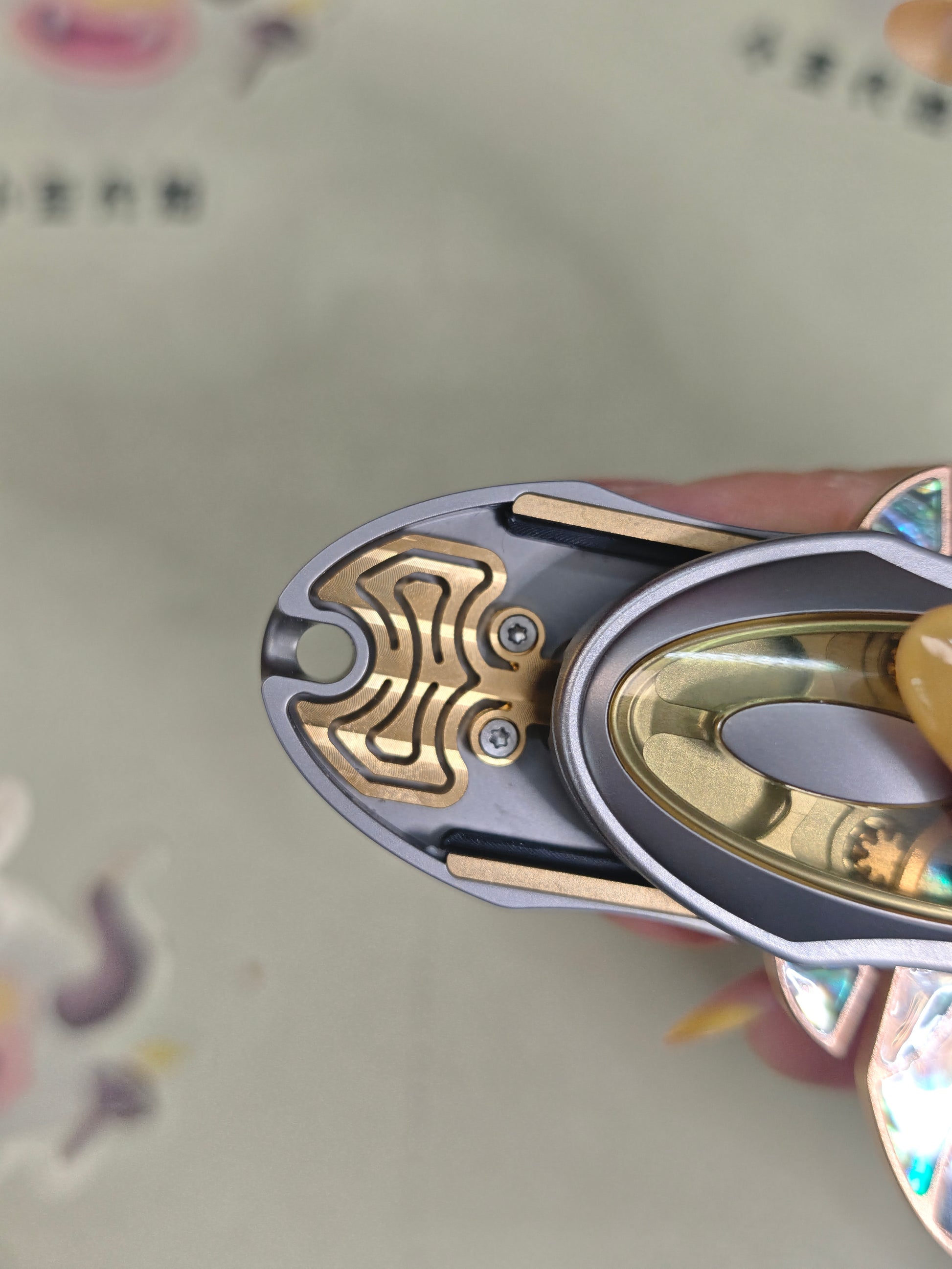 Kunpeng Gold Plated Brass Titanium