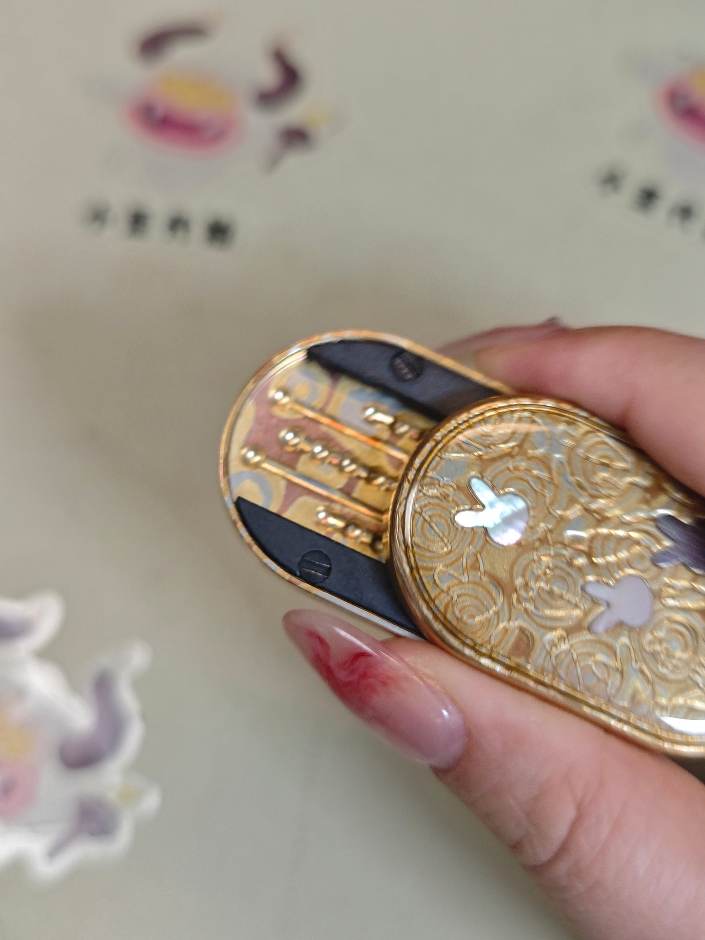 Grumpy Rabbit Rhythm Mokume
