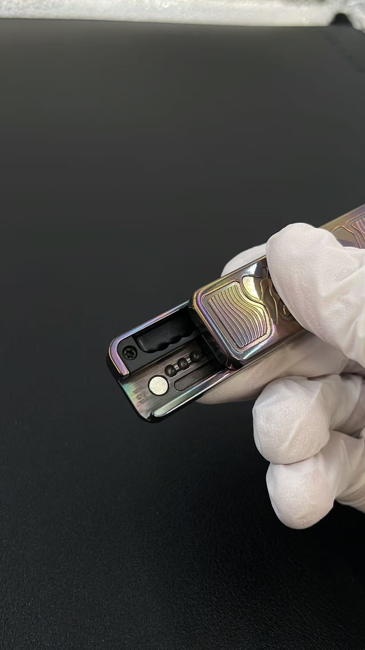 TITA PRO Zirconium Polished Oil Slick