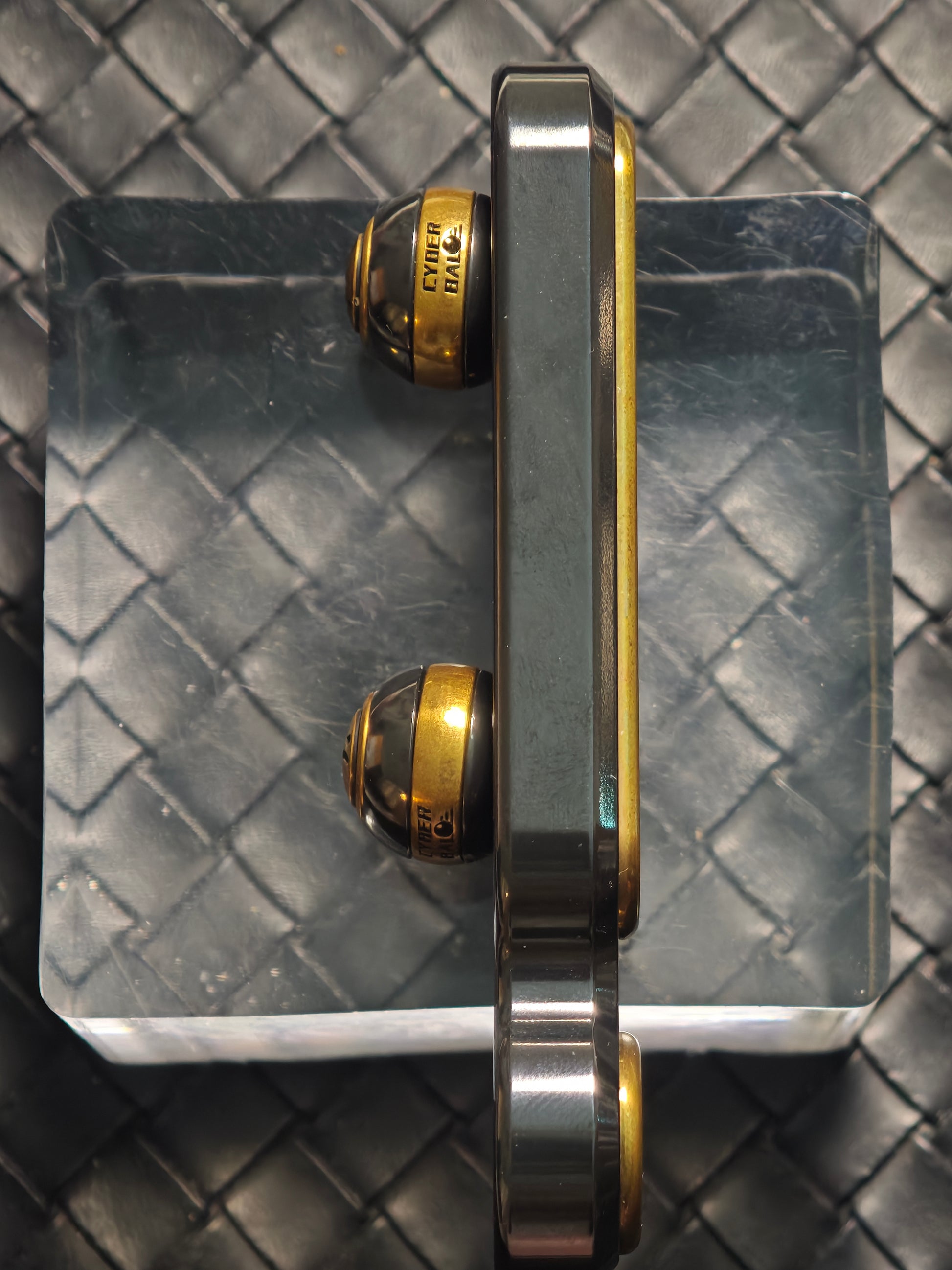 Cyber Ball Zirconium Brass