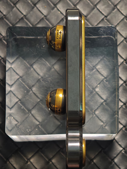 Cyber Ball Zirconium Brass