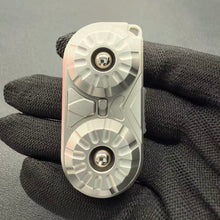 Owl Stainless Steel Blasted