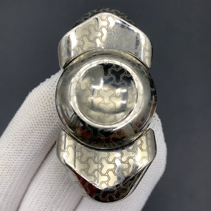 Feather Titanium Engraved