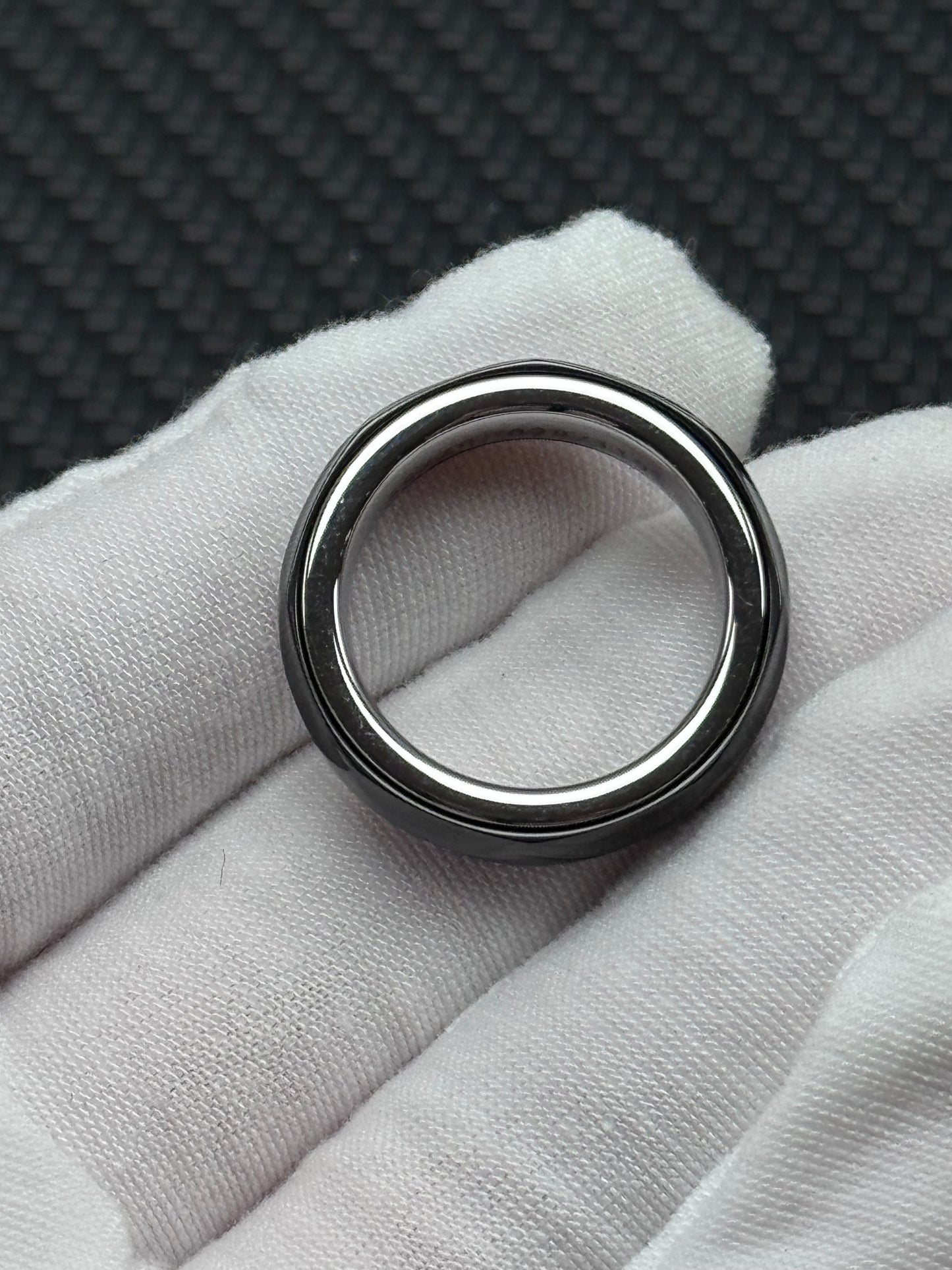 Star Spacetime Ring Stainless Steel Zirconium