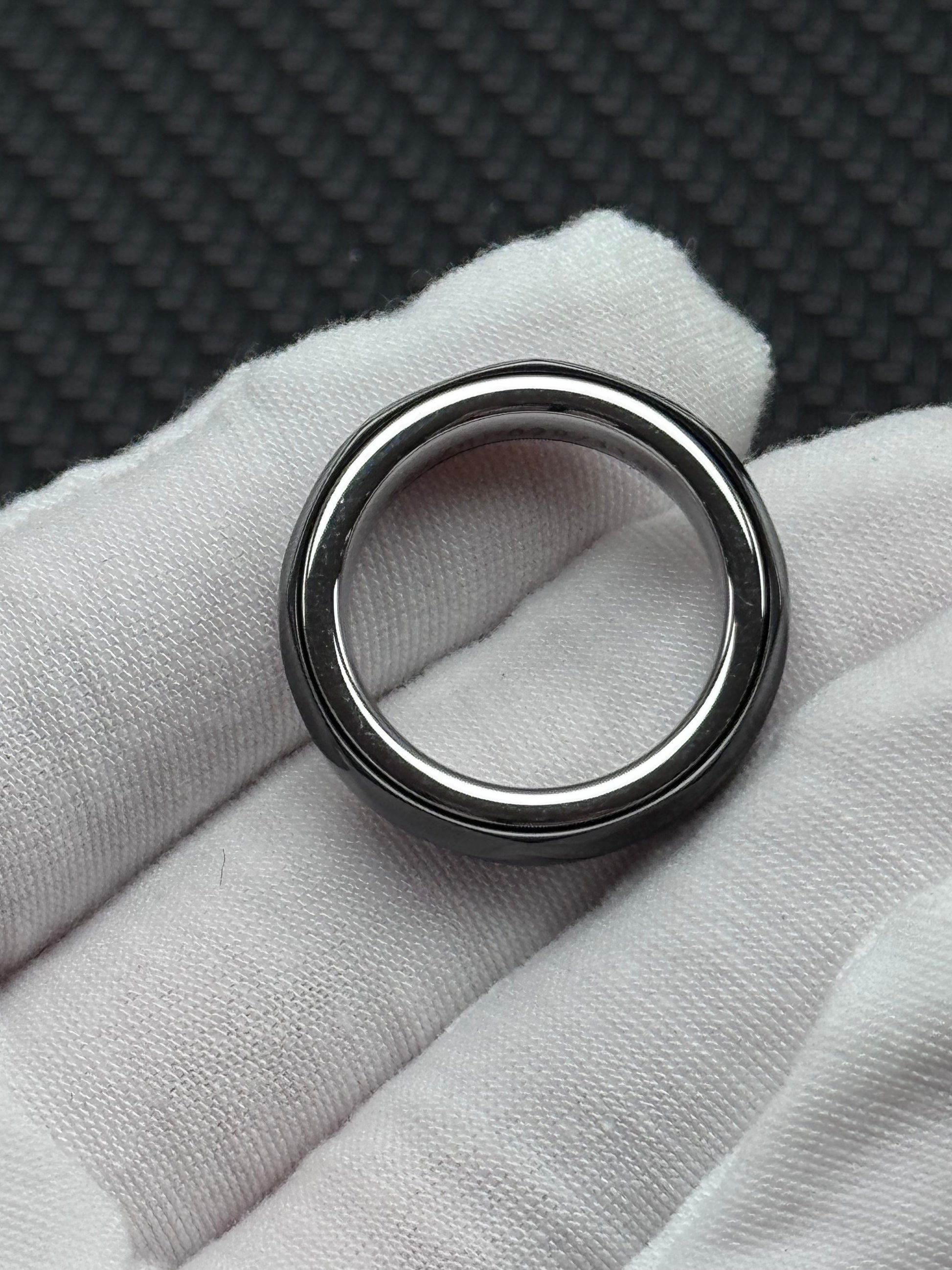 Star Spacetime Ring Stainless Steel Zirconium