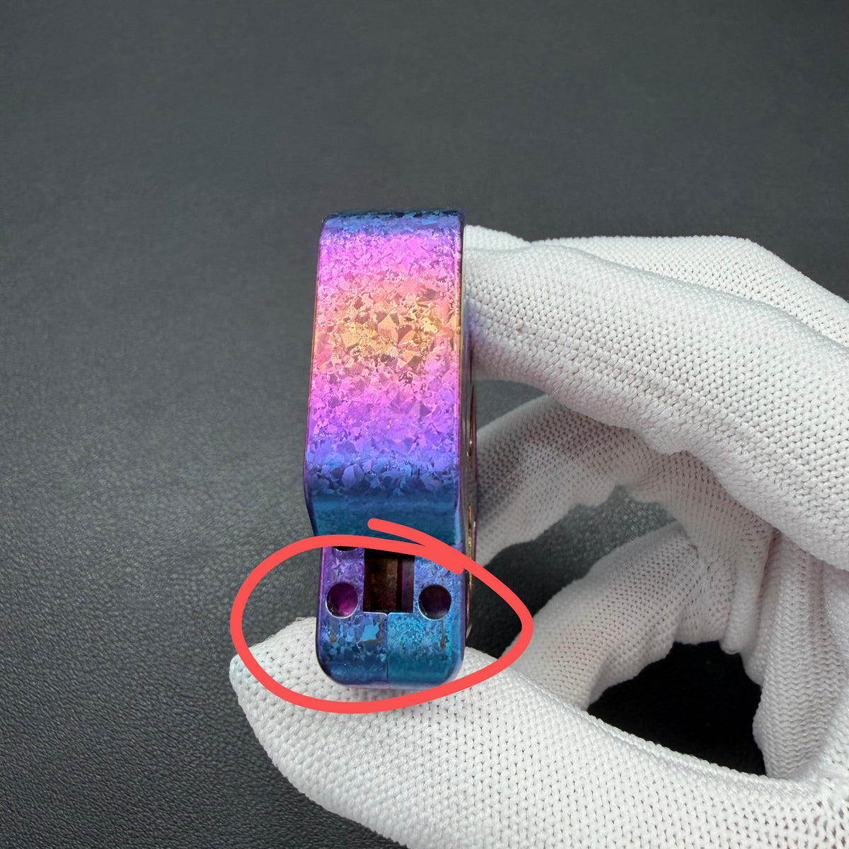 Vaporwave Crystallized Titanium