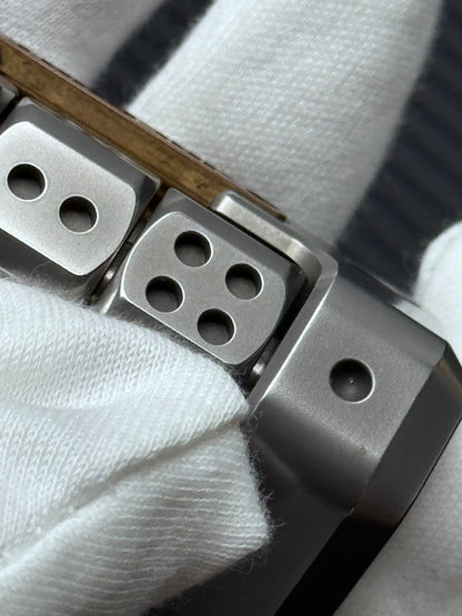 Jackpot 2.0 Deskset Brass Stainless Steel