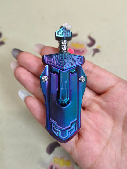 Taia Sword Zirconium Oil Slick