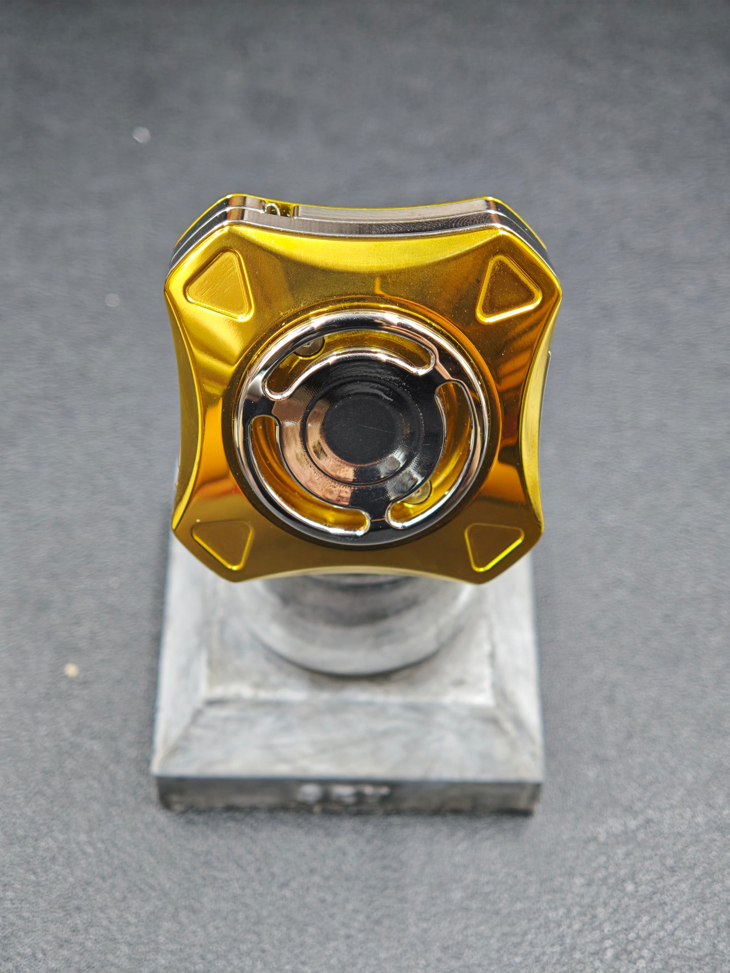 Hades 8 Leaf Offset Plate Stainless Steel