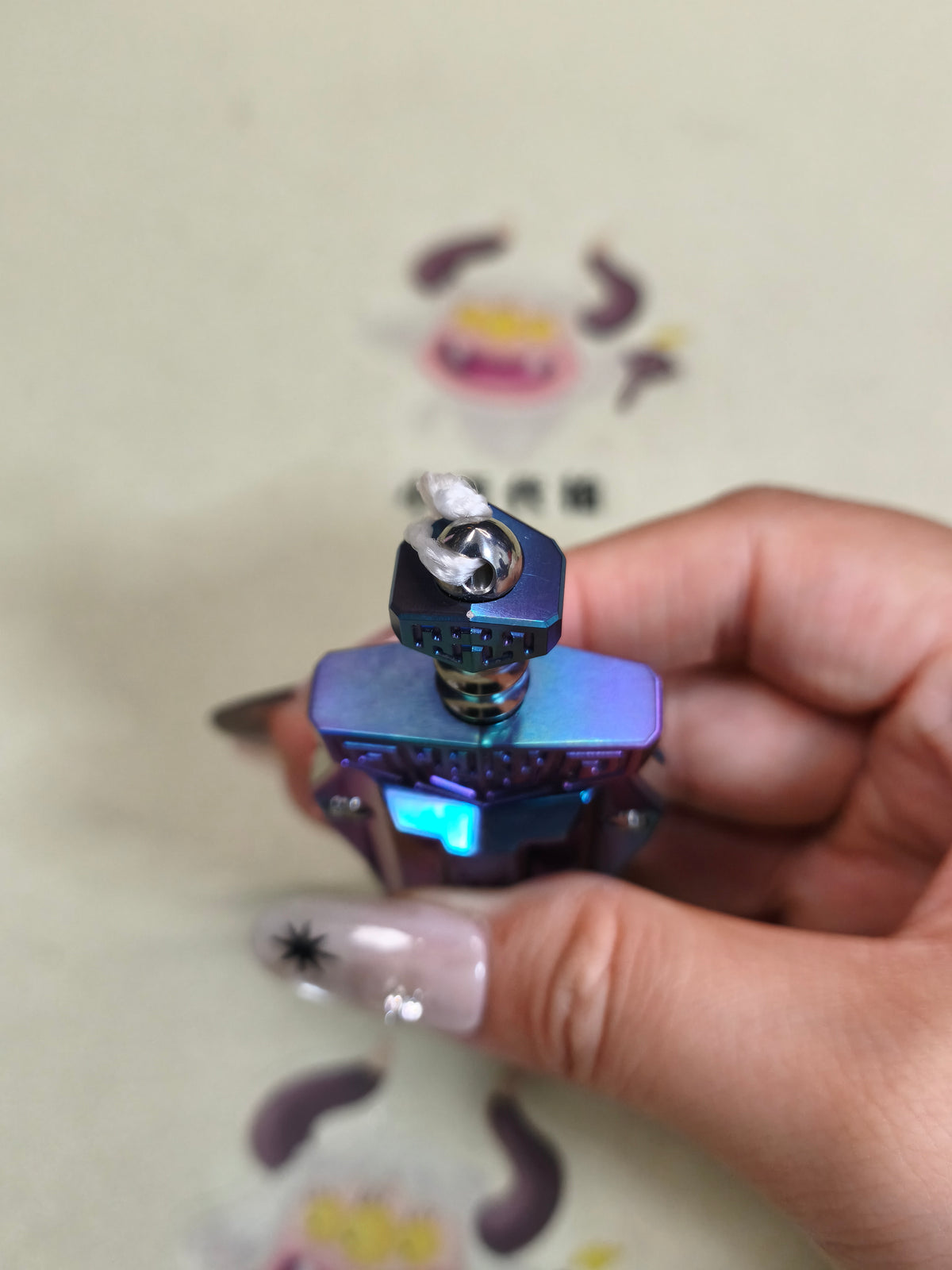 Taia Sword Zirconium Oil Slick