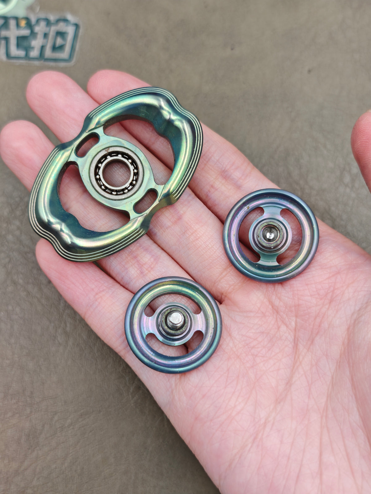 Obsidian Crystalized Titanium Machine Finished