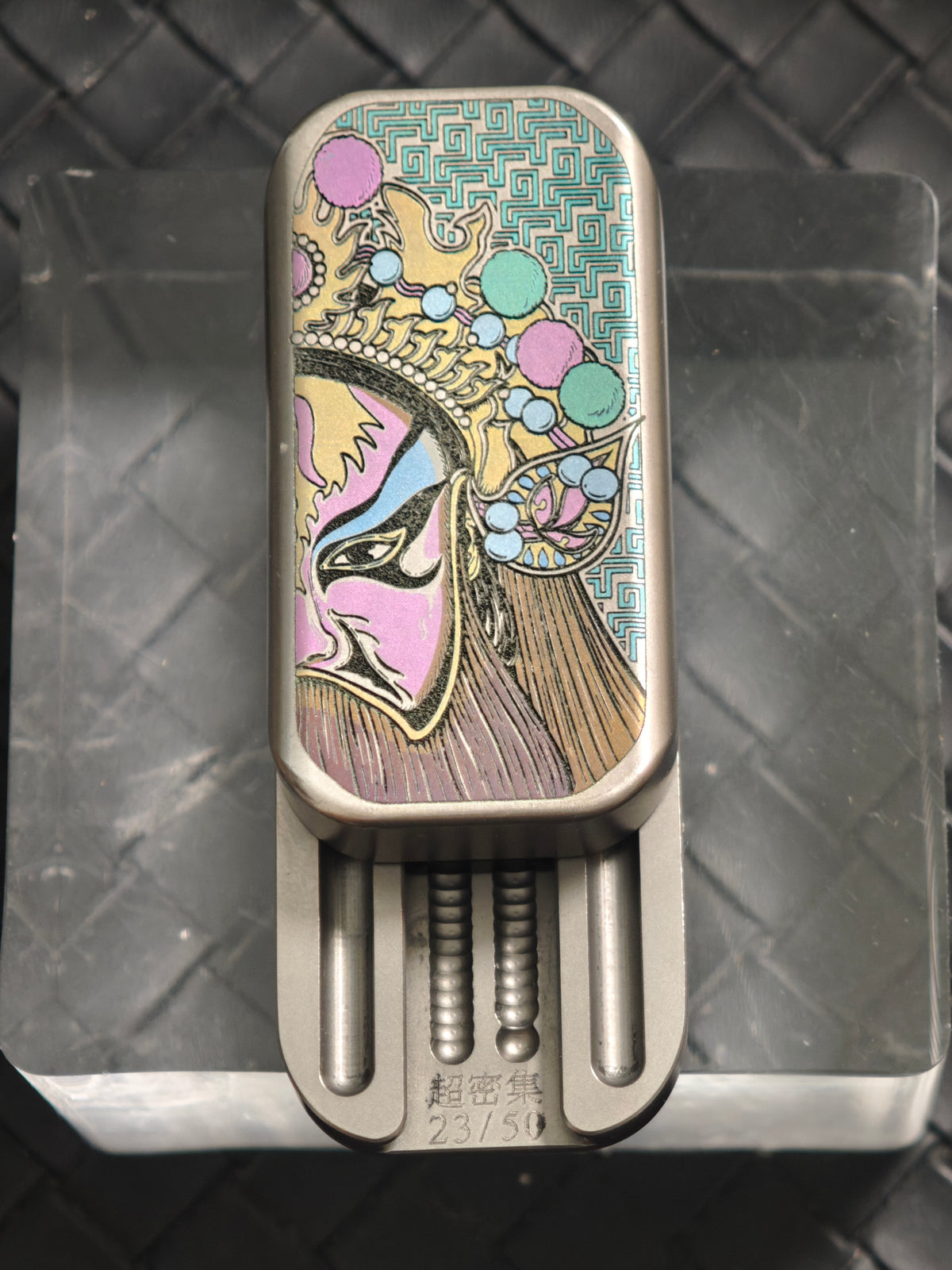 Bingwu POPO Candy Titanium Color-Anodized Engraved Limited Edition