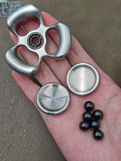 Two-Leaf Horizon Mega Stainless Steel