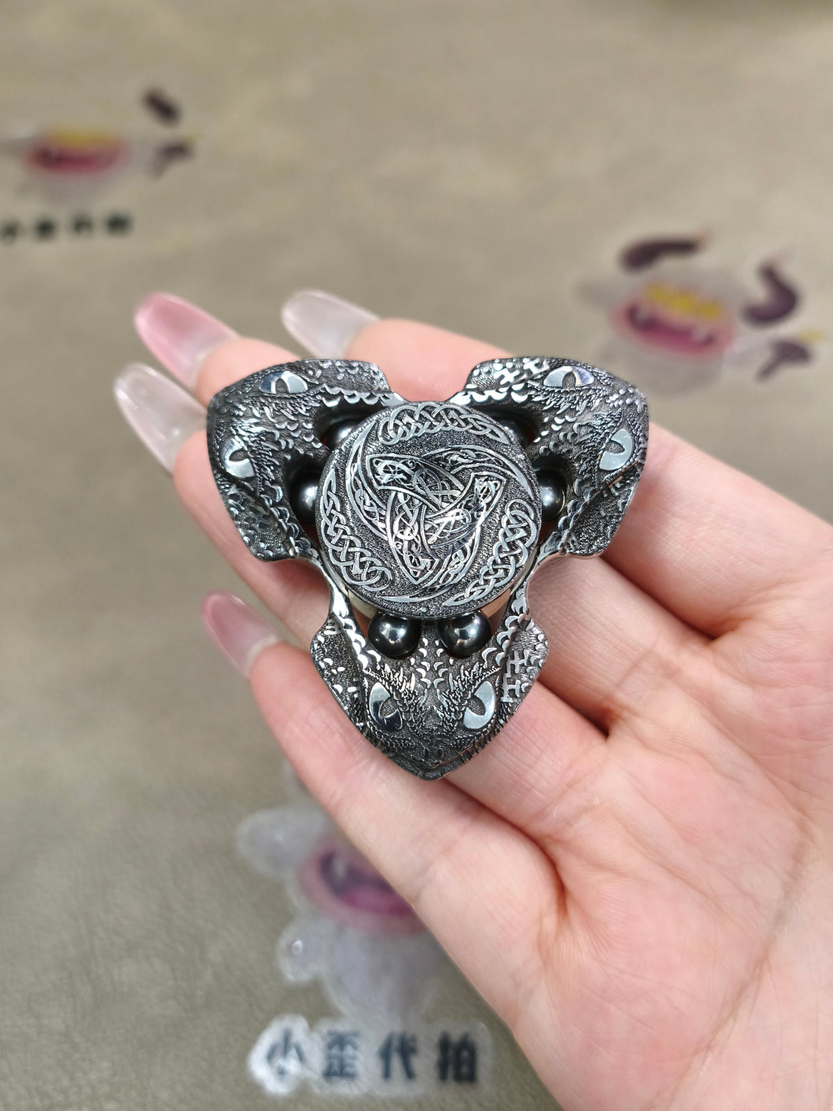Toothless Finale Special Material Stainless Steel Porcelain Washed Engraved Polished Limited Edition