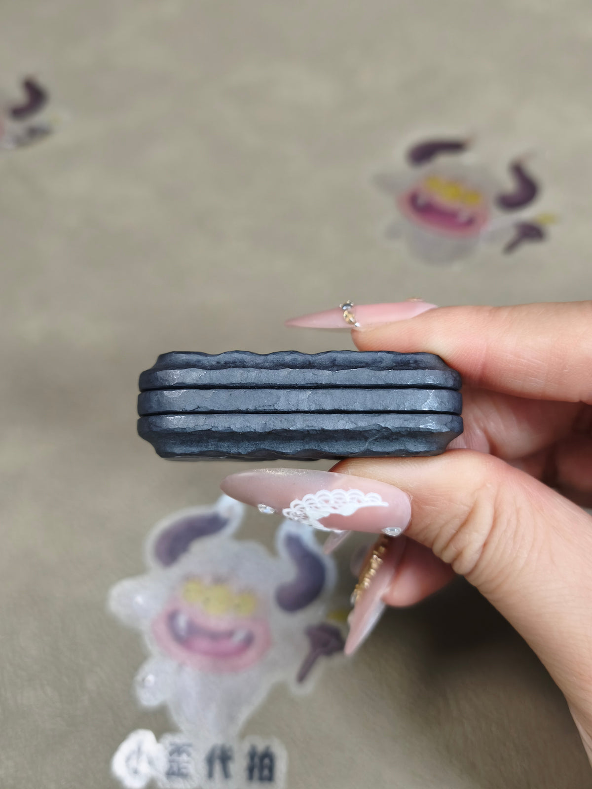 Lucky Candy Zirconium Stone Textured