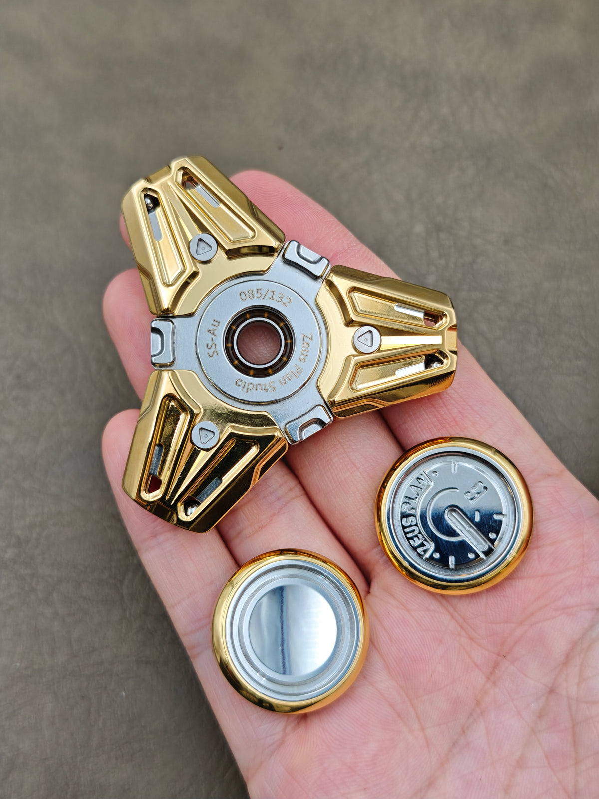 God of Time Stainless Steel Gold Plated