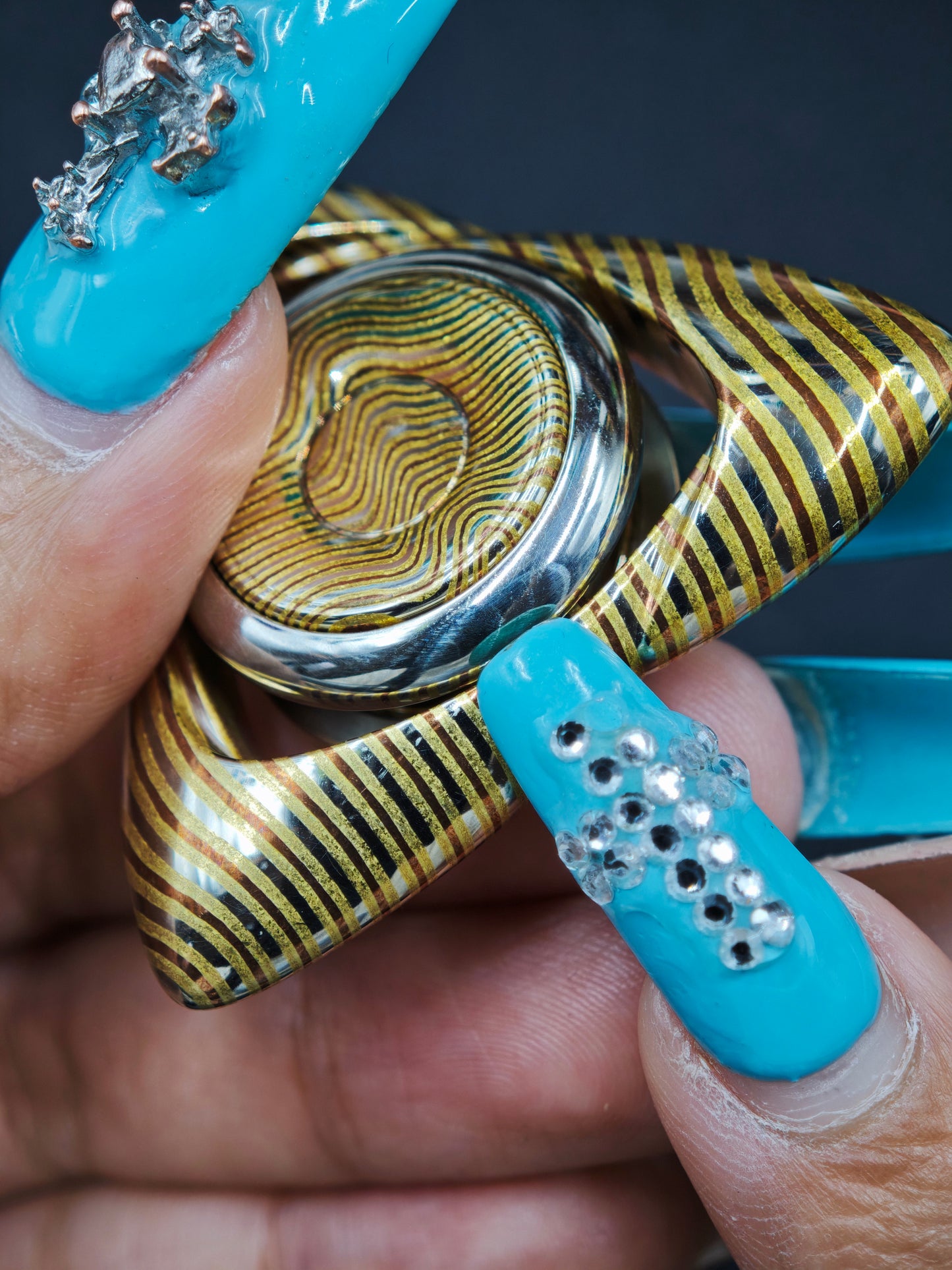 Wind Mokume