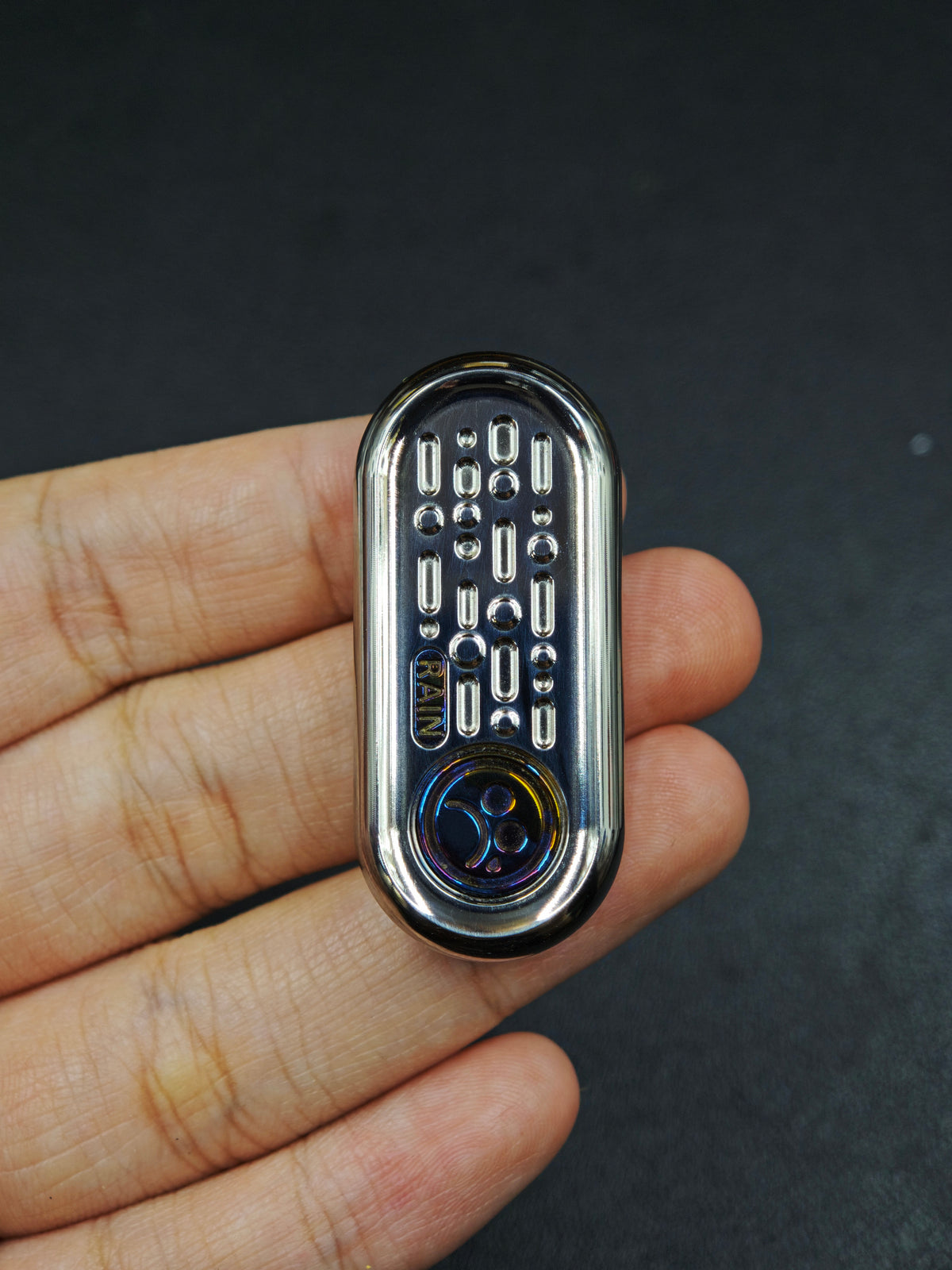 Top B Rain Titanium Polished