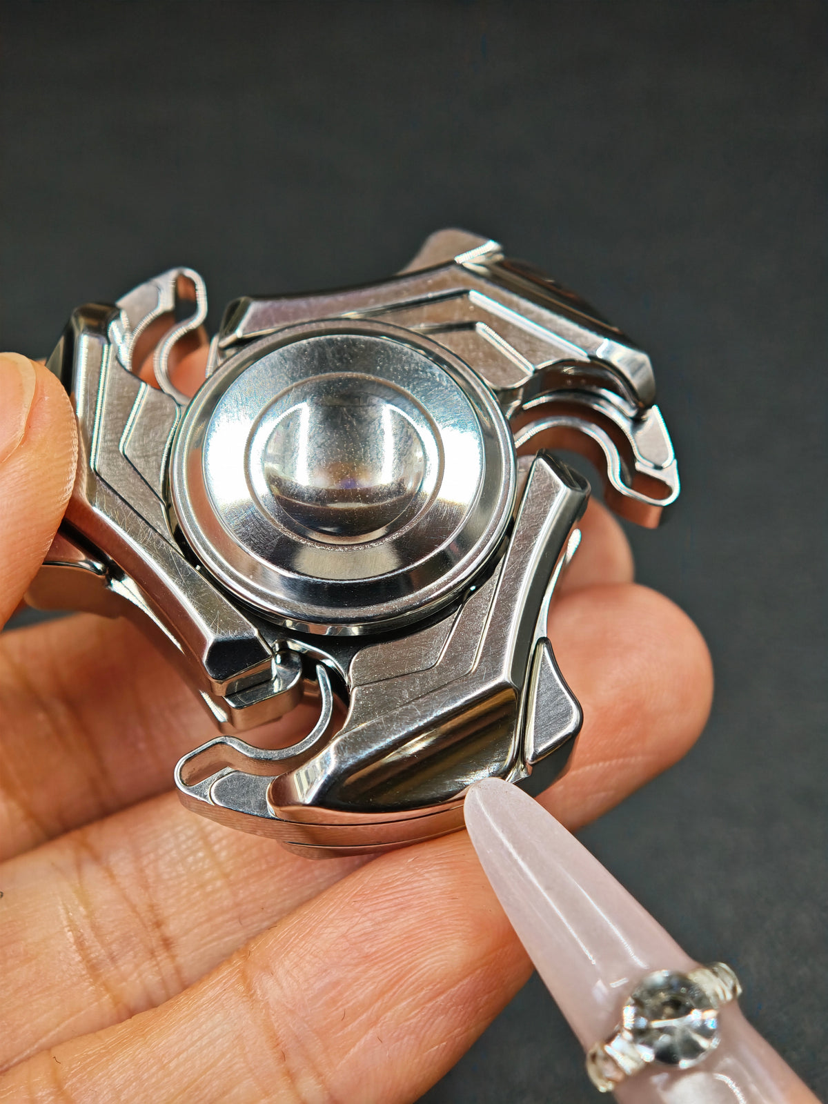 Hidden Blade Stainless Steel Polished