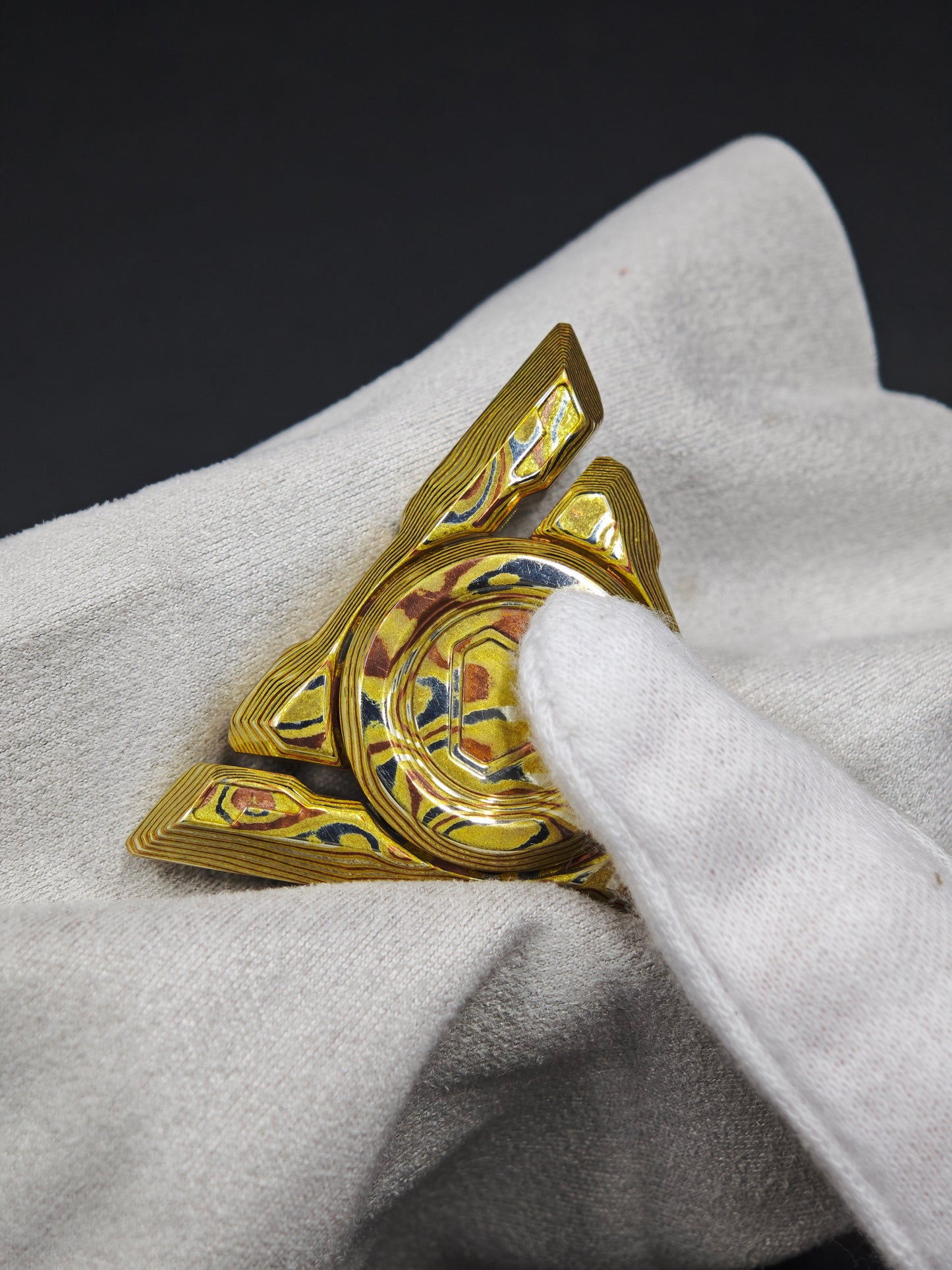 Tri Body Copper Mokume Limited Edition