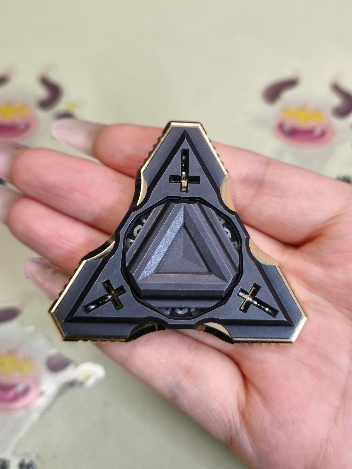 Graviturbine Gabriel Black Gold Shell Opening Titanium