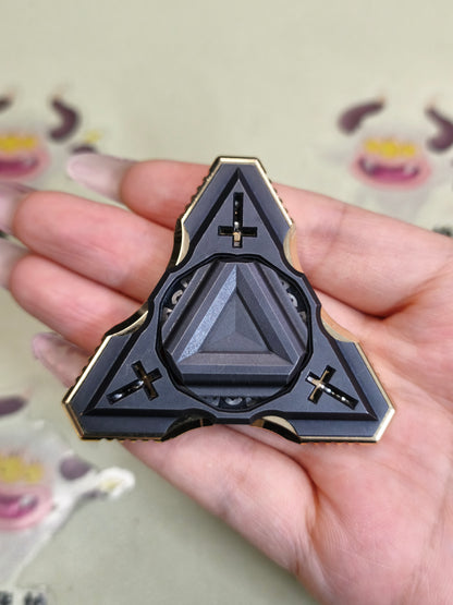 Graviturbine Gabriel Black Gold Shell Opening Titanium
