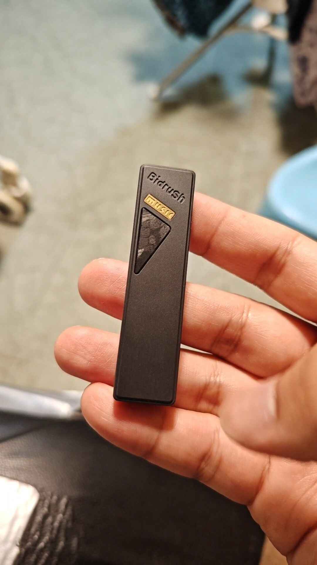 Rhythm Box Purple Gold Inlay Zirconium