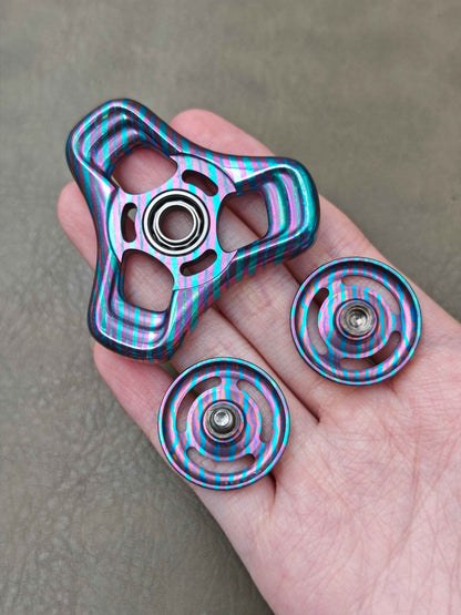 Folding Leaf Mini Titanium Mokuti