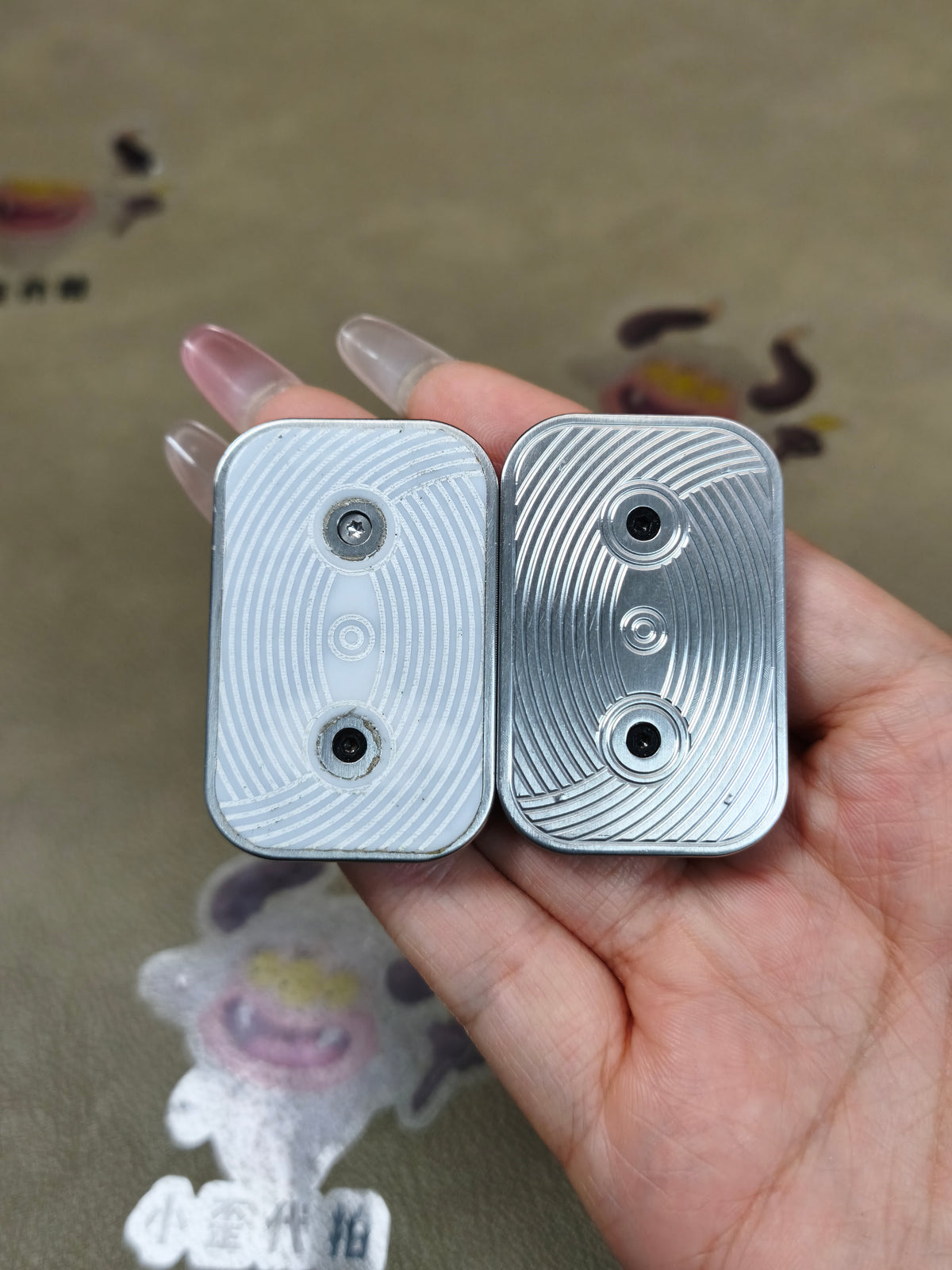 Eye Of Horus Titanium Anodized