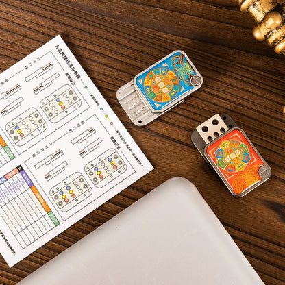 Nine-grid Mechanical Slider (direct push)