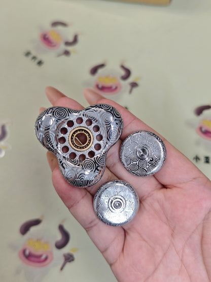 Three-Leaf Cell Damasteel