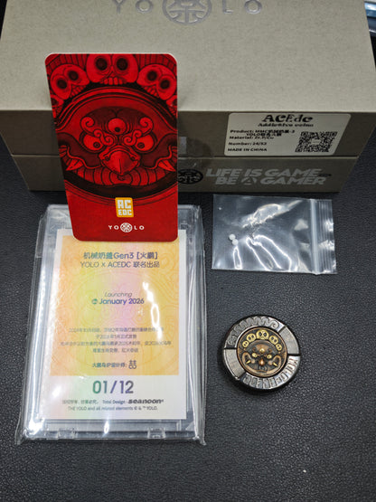 Mecha Milk Cap 3 Fire Peng Zirconium