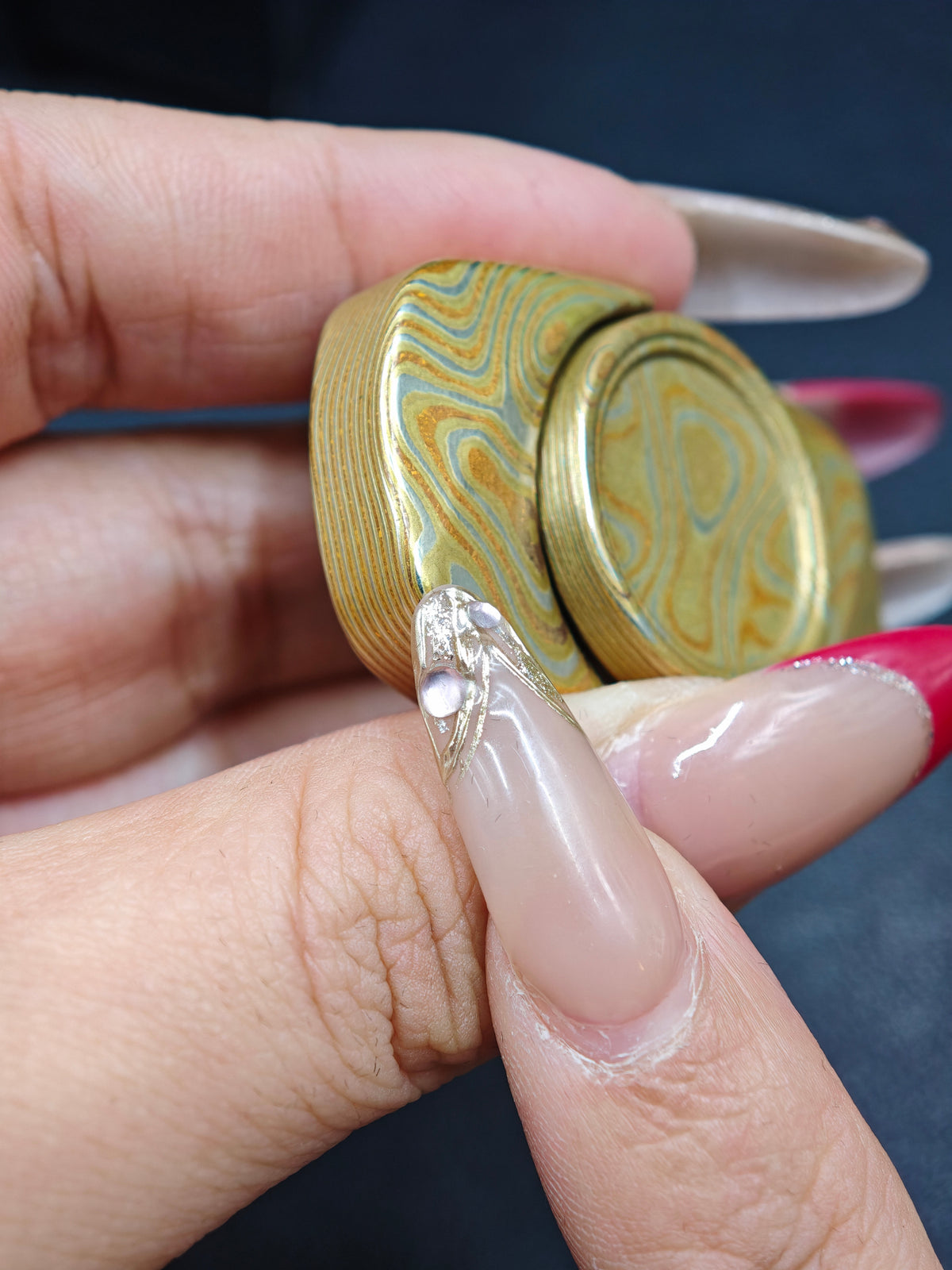 Spinner Mokume