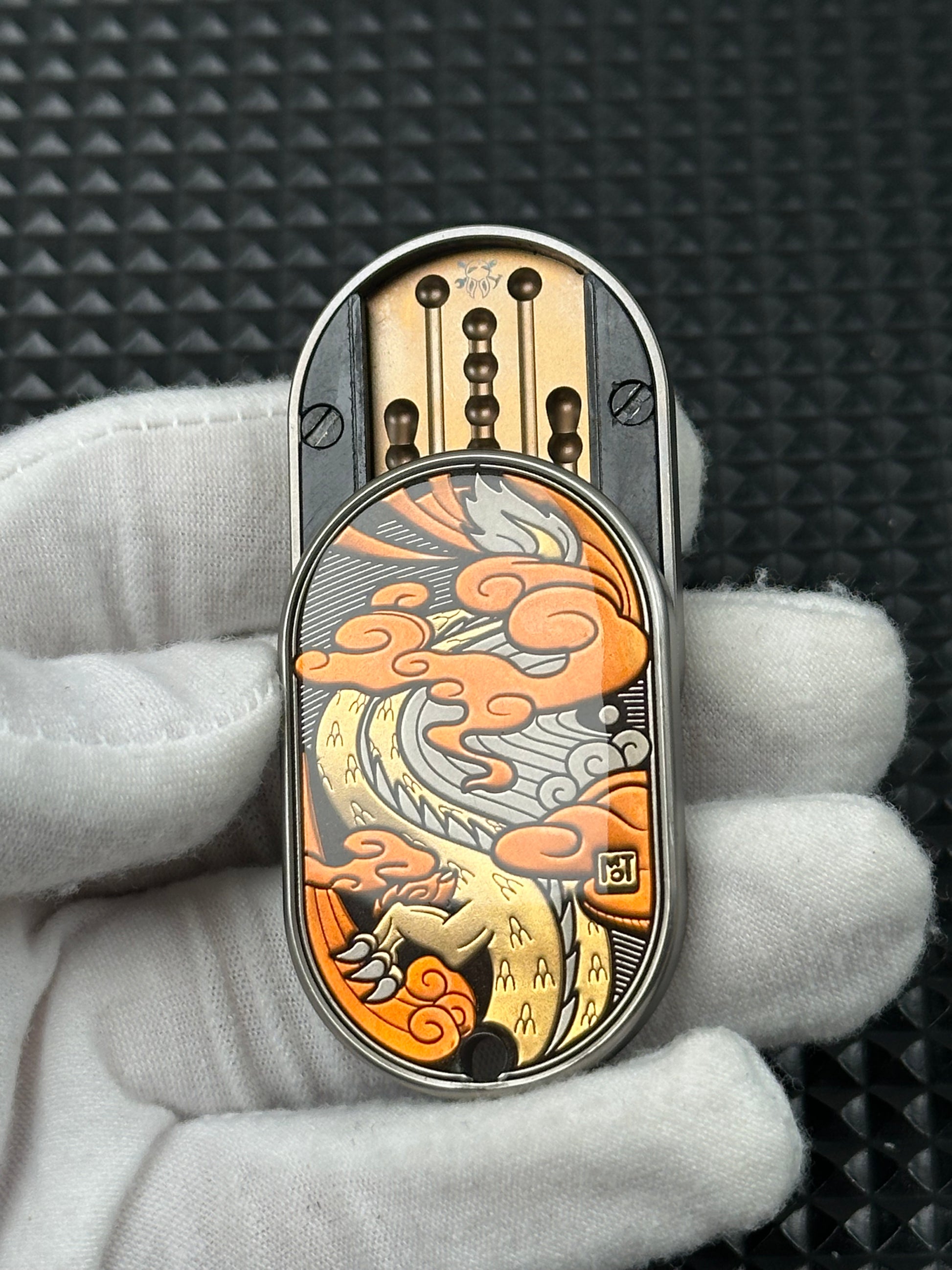 Couture Dragon Rhythm Titanium Resin-Sealed