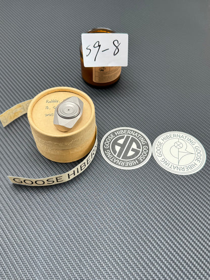 Rubble Slim Titanium Stonewashed