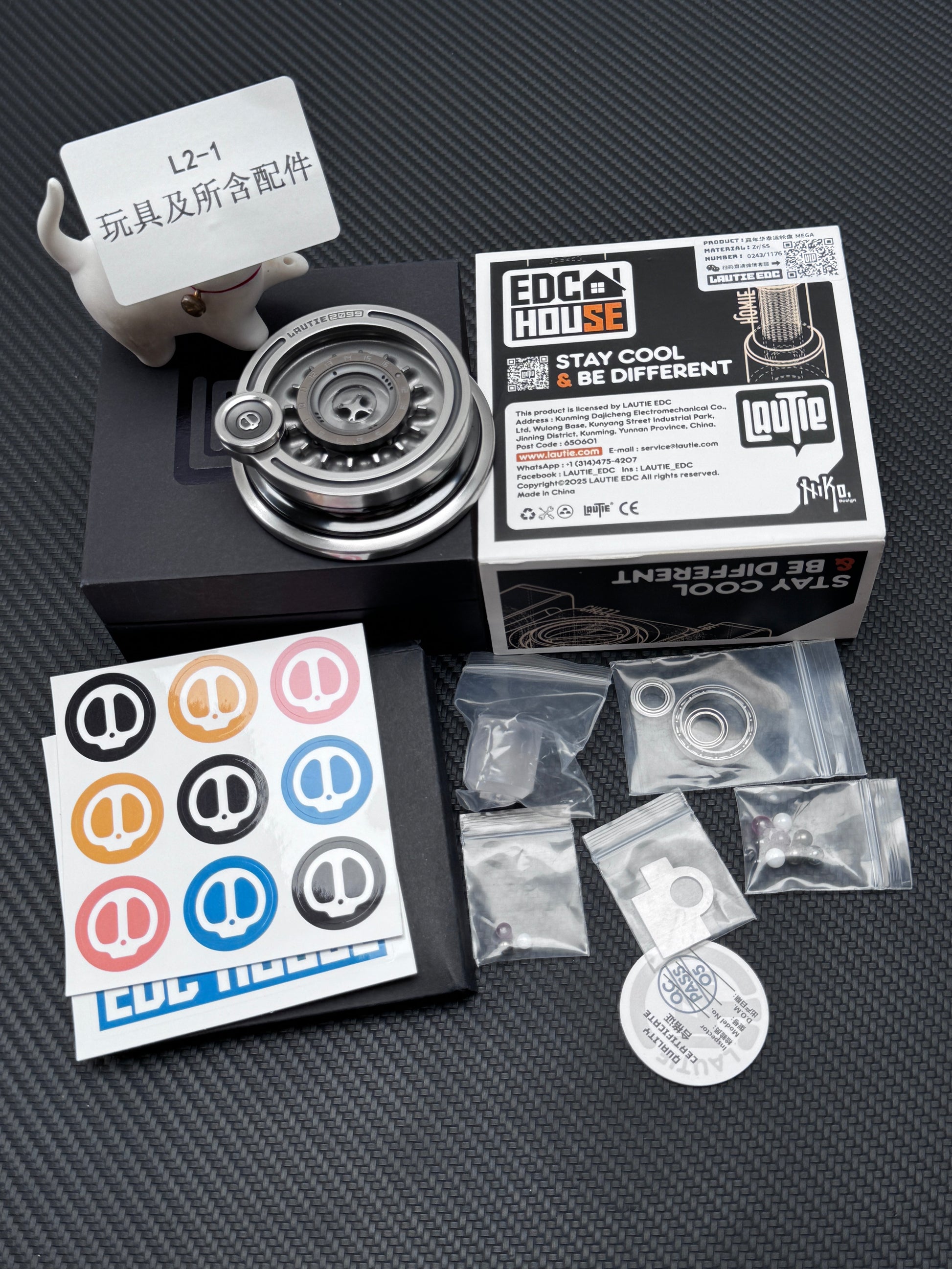 Carnival Roulette Zirconium Stainless Steel