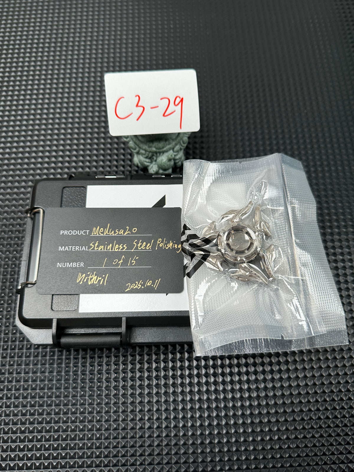 Sandblasted Medusa 2.0 Stainless Steel